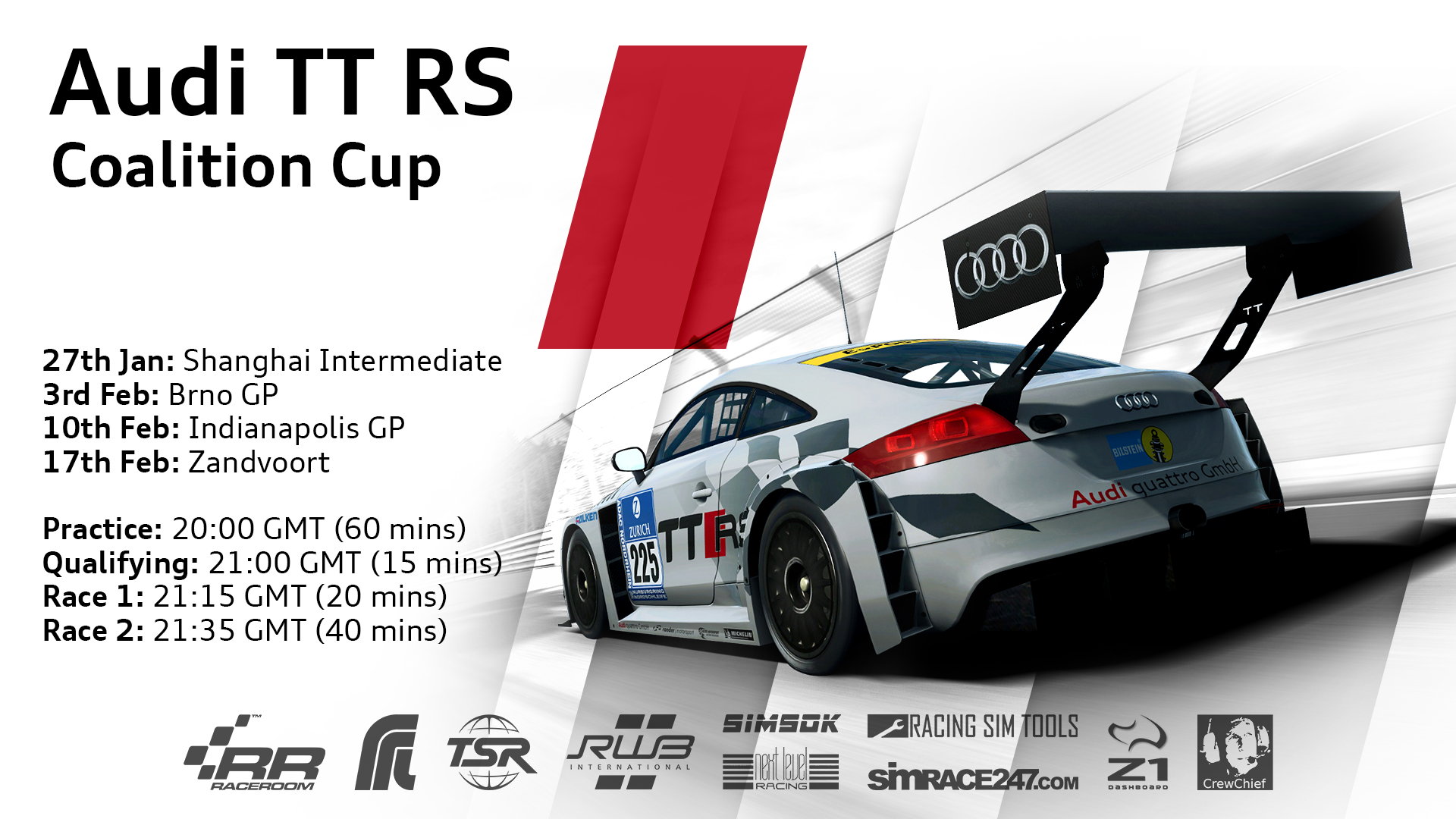 Audi TT RS Coalition Cup
