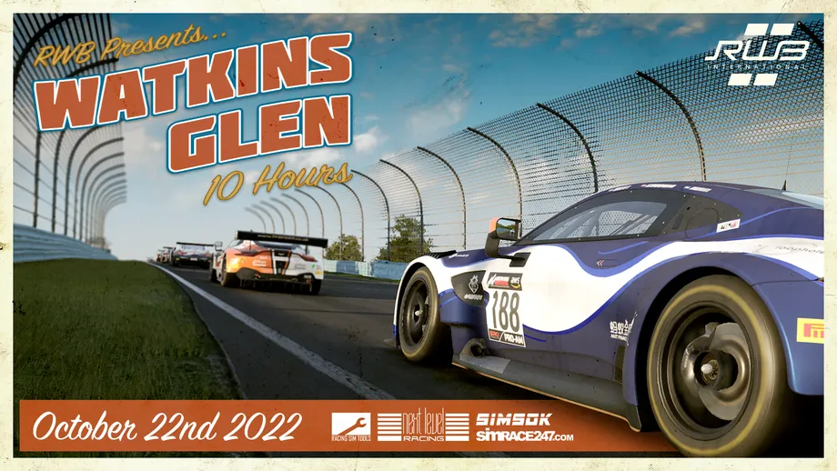 RWB Endurance 10hr Watkins Glen - Round 6 2022