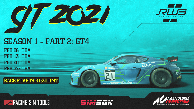 ACC RWB GT 2021 SEASON 1 - PART 2: GT4